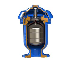 Valvola di rilascio dell'aria combinata WRAS NSF 61
