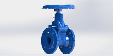 Valvola di porta d'acqua a tenuta morbida ad alta capacità di flusso per applicazioni industriali
