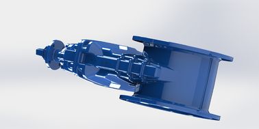 Tipo di flange di ferro flessibile resistente Valvola di cancello a vite esterna