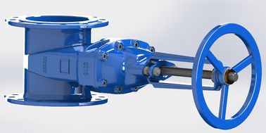 Valvole di porta d'acqua seduta resistente alle acque reflue Parti di ferro duttile disponibili