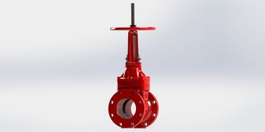 Classe 125/150 Pressione UL FM Valvola di cancello Ruota a mano Operazione Rivestimento epossidico a fusione