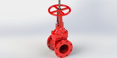 Valvola di porta di rivestimento epossidica a fusione Ul Fm Ferro duttile omologato