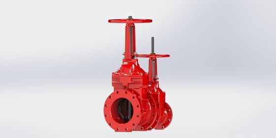 Valvola di ingresso UL FM con sigillo EPDM e rivestimento epossidico a fusione per sistemi antincendio