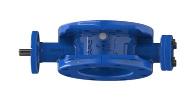 Valvola a farfalla a doppio eccentrico tipo acqua BS ANSI con certificazione ISO