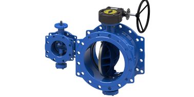 Valvola a farfalla a doppio eccentrico tipo acqua BS ANSI con certificazione ISO