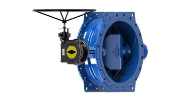 Valvola a farfalla doppia in ferro duttile, cuscinetto - CS Base Valvola a farfalla tipo flange