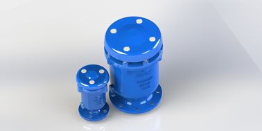 Connessione a flange a filo della valvola di rilascio dell'aria a vuoto combinata
