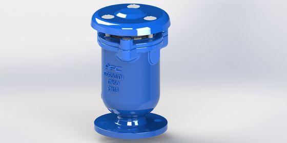 Valvola di rilascio d'aria di combinazione galleggiante in acciaio inossidabile con pressione nominale PN10-16-25 per reti di gasdotti da 50 a 300 mm