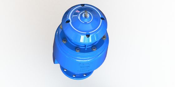 Valvola di rilascio dell'aria di scarico di ferro duttile con connessione flange/filo per sistemi di scarico DN50-DN200