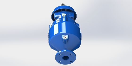 Valvola di rilascio dell'aria di scarico di ferro duttile con connessione flange/filo per sistemi di scarico DN50-DN200