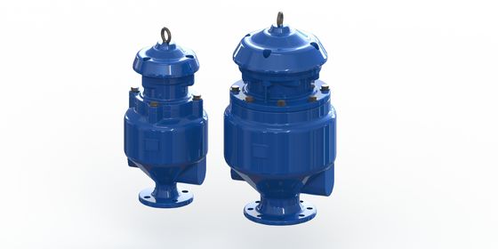Valvola di sfiato aria per fognature DN50-DN200 con rating di temperatura ≤80℃ e range di pressione PN10-PN40 per sistemi di valvole aria per fognature