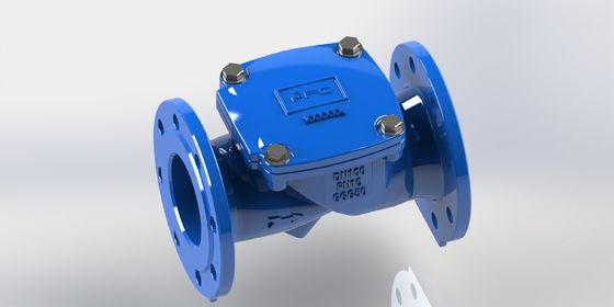 EN12266 Standard di prova Valvola di controllo flessibile oscillante con tipo di connessione a flange e materiale di tenuta EPDM per il controllo dei fluidi industriali