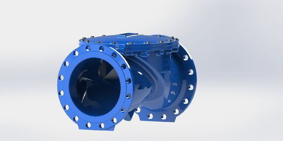 PN16 Valvola di controllo oscillante flessibile con materiale di tenuta EPDM e dimensioni DN50-700 per applicazioni industriali