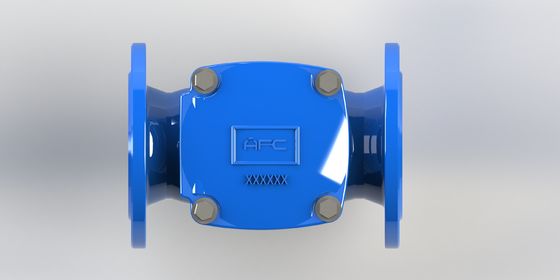 Valvola di controllo flessibile a oscillazione certificata ISO con materiale di tenuta EPDM per la gamma di temperatura 0-80 °C