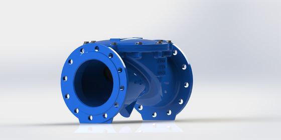 Valvola di controllo flessibile a oscillazione certificata ISO con materiale di tenuta EPDM per la gamma di temperatura 0-80 °C