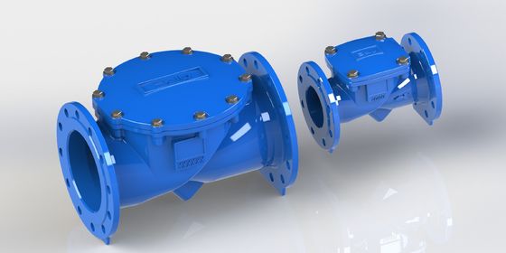 EN12266 Valvola di controllo oscillante flessibile omologata con materiale di tenuta EPDM e flange PN10,PN16 per applicazioni idriche