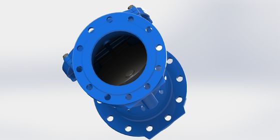 PN10 Valvola di controllo oscillante flessibile con materiale di tenuta EPDM e corpo di ferro duttile per il trattamento dell'acqua
