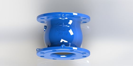 PN25 Valvola di controllo anti-slam a pressione con costruzione in ferro duttile e connessione a fine flange