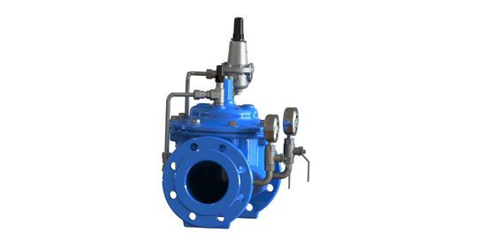 EN1092-2 Valvola di riduzione della pressione dell'acqua standard con corpo rivestito di epossidi e sedile SS304