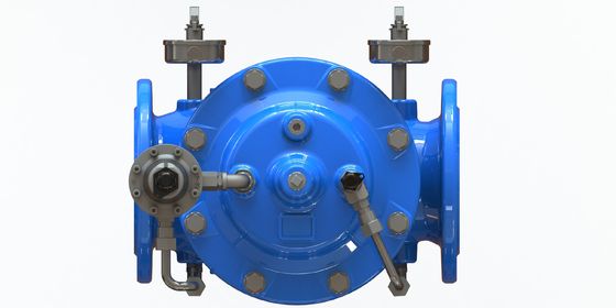 EN1092-2 Valvola di riduzione della pressione dell'acqua standard con corpo rivestito di epossidi e sedile SS304