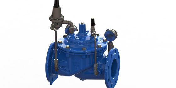 Valvola di riduzione della pressione dell'acqua con sedile SS304 e diaframma EPDM rinforzato in nylon per un controllo preciso della pressione