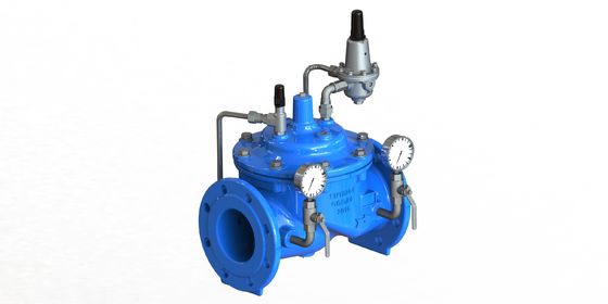 Valvola di riduzione pressione acqua GGG50 con flangia EN1092-2 A200