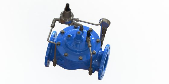 Valvola di sostegno della pressione in ferro duttile PN25 con connessione flangiata per un controllo affidabile della pressione