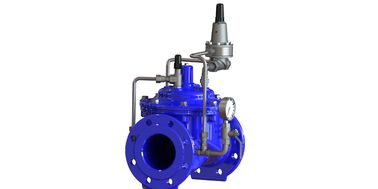 Valvola di mantenimento della pressione di fine a flangia Industrial Reinforced Nylon Diaphragm Diaphone For Water Gas
