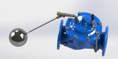 Valvola di controllo di galleggiamento in gomma EPDM con tipo di controllo di modulazione e flange EN1074-5