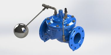 GGG50 Materiali EN1074-5 Caratteristiche del flusso lineare della flangia Valvola di controllo galleggiante per industria
