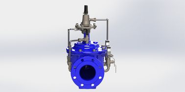 Attuazione manuale SS304 Valvola di controllo del flusso d'acqua pilota EPDM Materiale di sigillamento per sigillamento