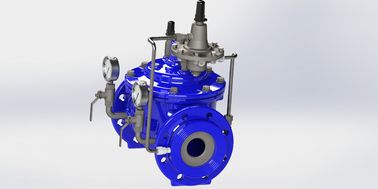 PN25 EN1074-5 Valvola di controllo del flusso idraulico regolabile standard con guarnizione in acciaio inossidabile
