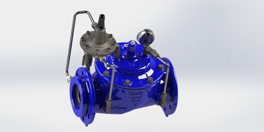 PN25 EN1074-5 Valvola di controllo del flusso idraulico regolabile standard con guarnizione in acciaio inossidabile