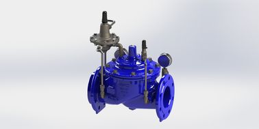 PN25 EN1074-5 Valvola di controllo del flusso idraulico regolabile standard con guarnizione in acciaio inossidabile