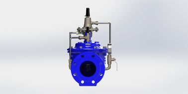 Valvola di controllo del flusso manuale azionata idraulicamente Materiale di ferro duttile
