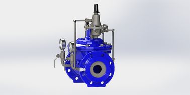 Valvola di controllo del flusso di sigillo EPDM SS304 Pilot EN1074-5 Diaframma di rinforzo in nylon