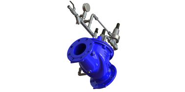 Valvola di anticipazione delle ondate di sistema idrico con connessione a fine flange in Ral5005 colore e facile installazione