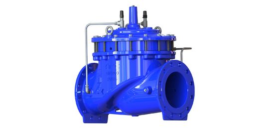 Valvola di controllo acqua P500 con acciaio inossidabile SS304, guarnizioni in gomma EPDM e certificazione NSF61 per una gestione precisa del flusso