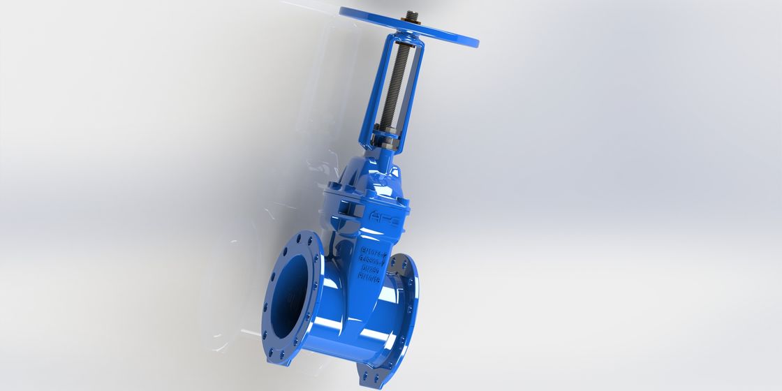 Valvola di porta d'acqua in acciaio inossidabile con sigillo EPDM e perdita di bassa pressione per l'approvvigionamento idrico commerciale