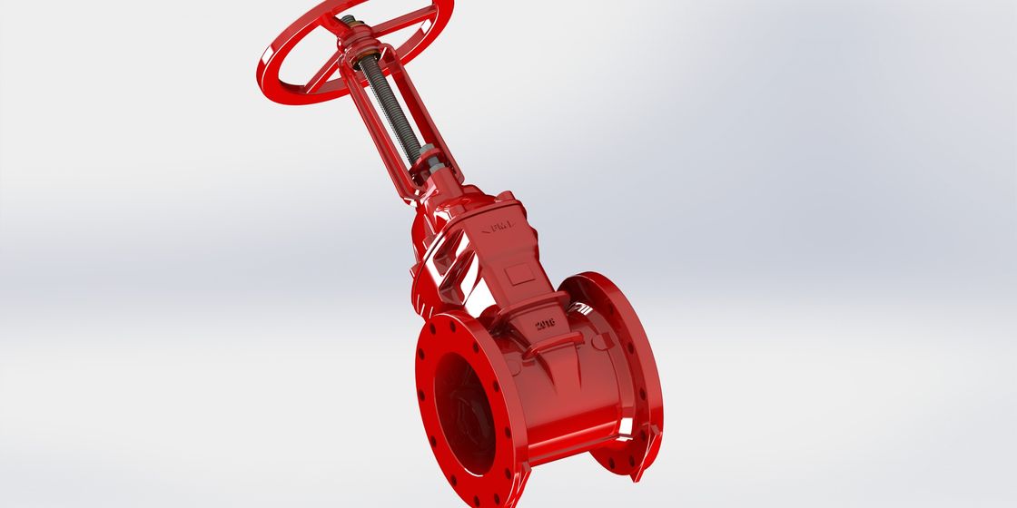 Valvola di cancello di ferro dottile omologata per il funzionamento leggero Torque 2 ′′-12 "Torque elevato