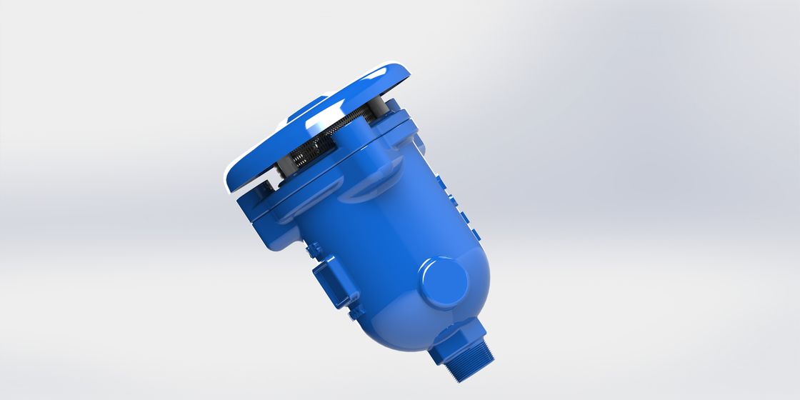 Valvola combinata di sfiato aria con galleggiante in acciaio inossidabile e connessione a flangia filettata per sistemi di pressione PN10-16-25