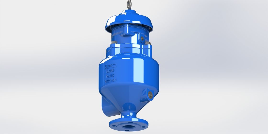 Valvola di rilascio dell'aria di scarico in ferro duttile DN50-DN200 con pressione nominale PN10-PN40 per sistemi di trattamento delle acque reflue e di approvvigionamento idrico