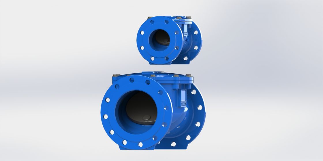 EN12266 Standard di prova Valvola di controllo flessibile oscillante con tipo di connessione a flange e materiale di tenuta EPDM per il controllo dei fluidi industriali