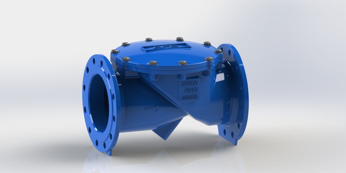 EN12266 Valvola di controllo oscillante flessibile omologata con materiale di tenuta EPDM e flange PN10,PN16 per applicazioni idriche