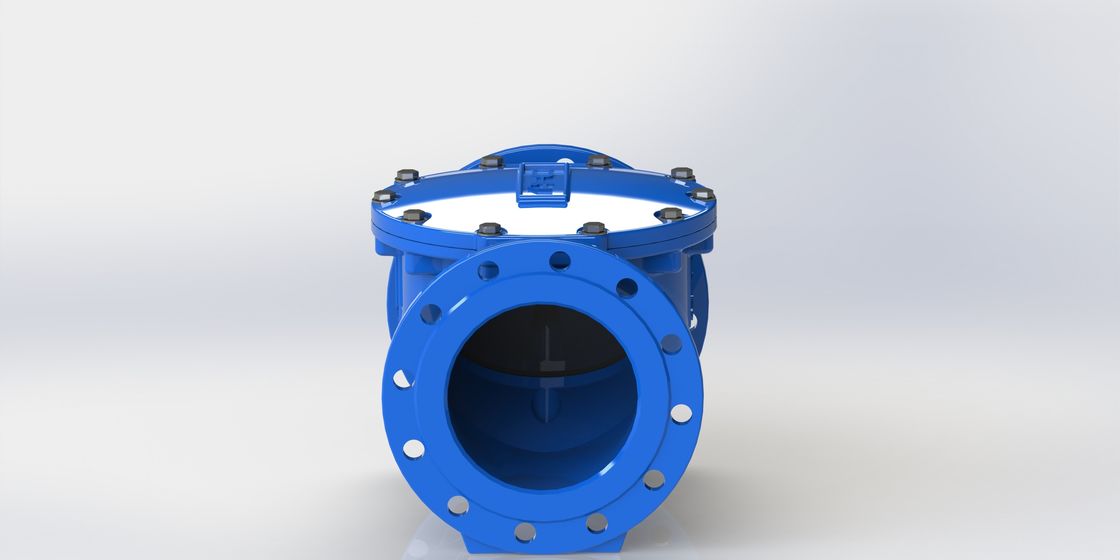 Valvola di ritegno flessibile oscillante con tenuta in EPDM con gamma di dimensioni DN50-700 e connessione flangiata PN10/PN16
