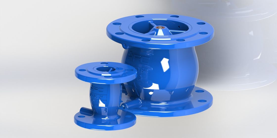 PN25 Valvola di controllo a pressione non sbattente con costruzione in ferro duttile e connessione a fine flange per applicazioni industriali