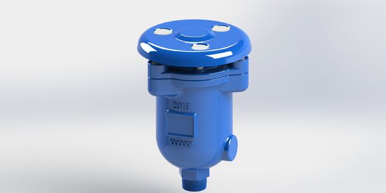 Valvola di sfiato aria combinata in ghisa duttile resistente con classe di pressione PN10-16-25 in dimensioni da 50-300 mm per uno sfiato aria efficiente
