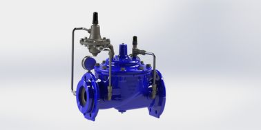 PN25 EN1074-5 Valvola di controllo del flusso idraulico regolabile standard con guarnizione in acciaio inossidabile